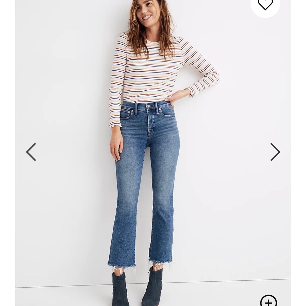 MADEWELL TALL DEMI BOOT CROP SZ 37